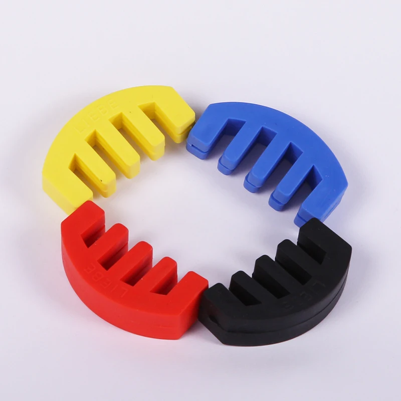 

Electric Steel Violin Mute Silencer Black Blur Weight Practice Mute Reduce Volume of 1 /2 3 /4 /4 Violin Four colors