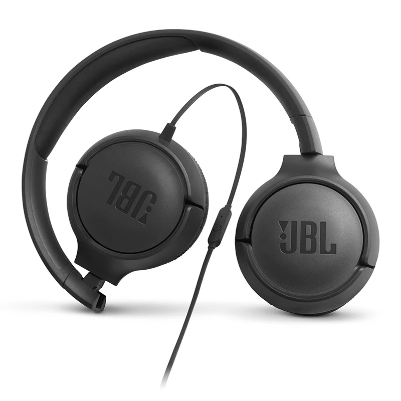 JBL Tune 500 мощные басы на ухо наушники с микрофоном управление одной кнопкой чистый