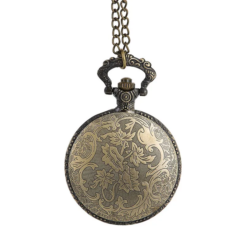 Винтажная цепочка в стиле ретро самые большие карманные часы ожерелье Для