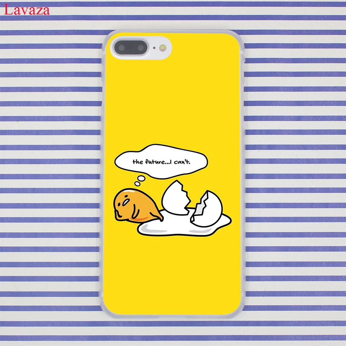 Жесткий чехол для телефона Lavaza милый gudetama lazy egg iPhone XR XS X 11 Pro Max 10 7 8 6 6S 5 9 SE 4 7|phone