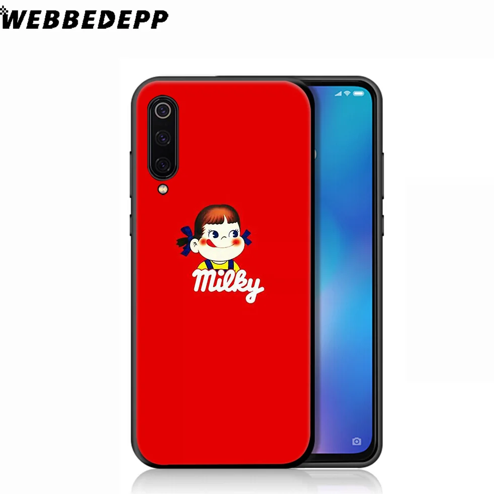 WEBBEDEPP Kawaii Milky Anime Girl Soft Case for Xiaomi Mi 9T 9 8 SE 6 A1 A2 A3 Lite MiA1 MiA2 MiA3 F1 MAX 3 Mi8 CC9E CC9 |