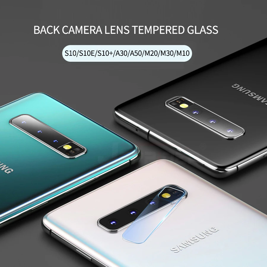 Защитная пленка для задней камеры из закаленного стекла Samsung Galaxy S10 Plus S10e A50 A30 M20