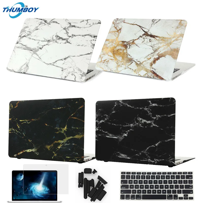 Мраморная текстура чехол для ноутбука Macbook Air 13 MacBook Pro Retina 11 12 15 с сенсорной