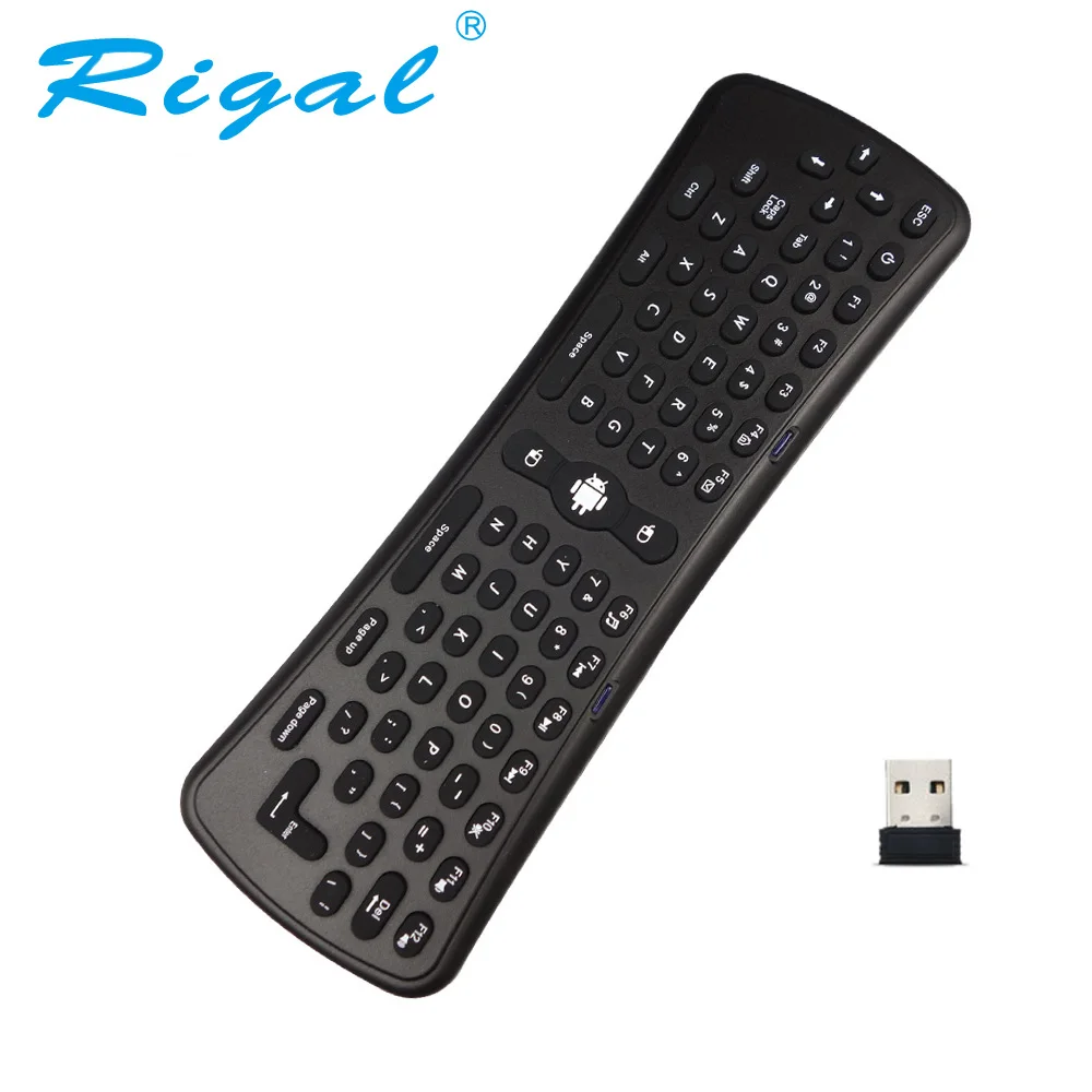 Беспроводная мышь Rigal T6 Fly Air Mouse 2 4G Android Wi Fi проектор с дистанционным управлением 6