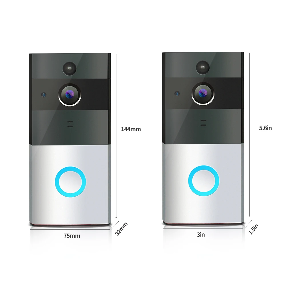 DAYTECH беспроводной видео дверной звонок камера Wi-Fi 720P HD IP PIR датчик движения