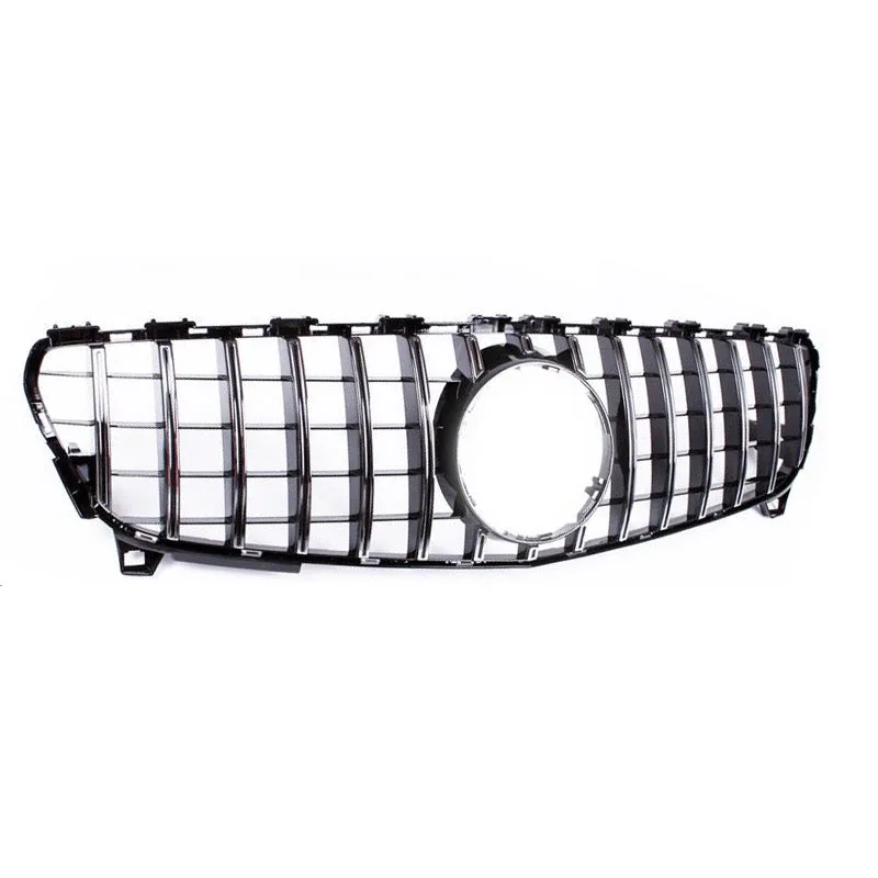 Передняя решетка верхняя GT R AMG для Mercedes Benz C Class W204 C200 C300 2008 2009 2010 2011 2012 2013