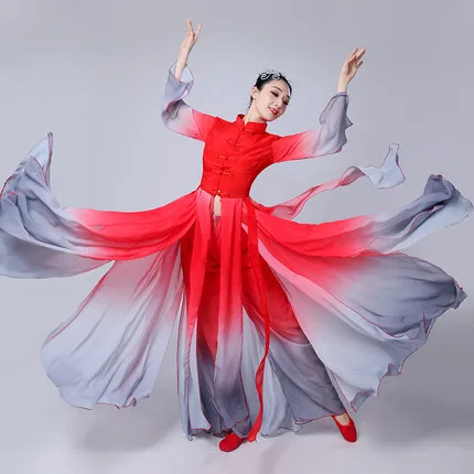 Женский костюм для танцев Hanfu классический в китайском стиле взрослых |