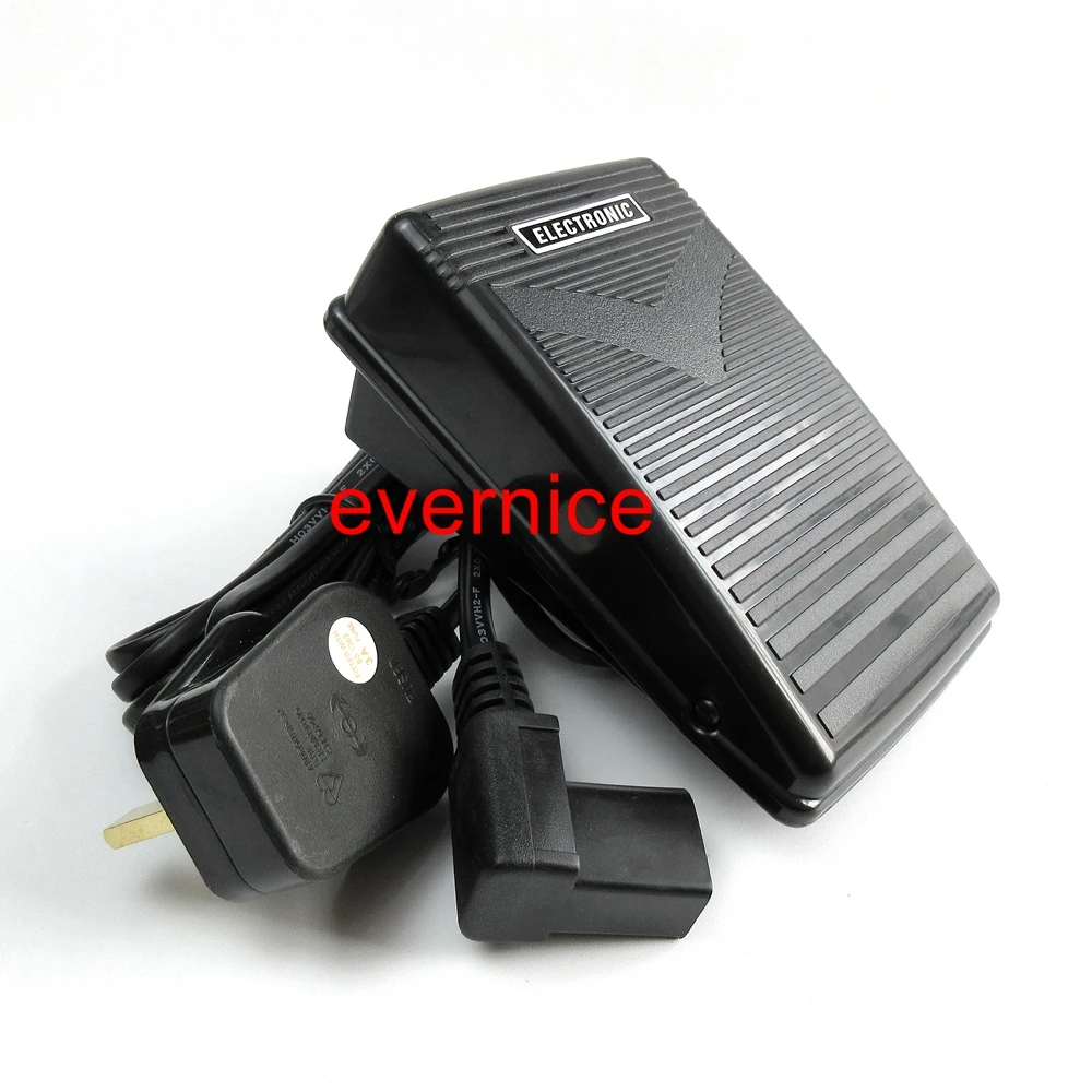 

Uk-Plug 220V Foot Speed Control Pedal For Singer 4001 5017 6011 6548 9608 Cg550