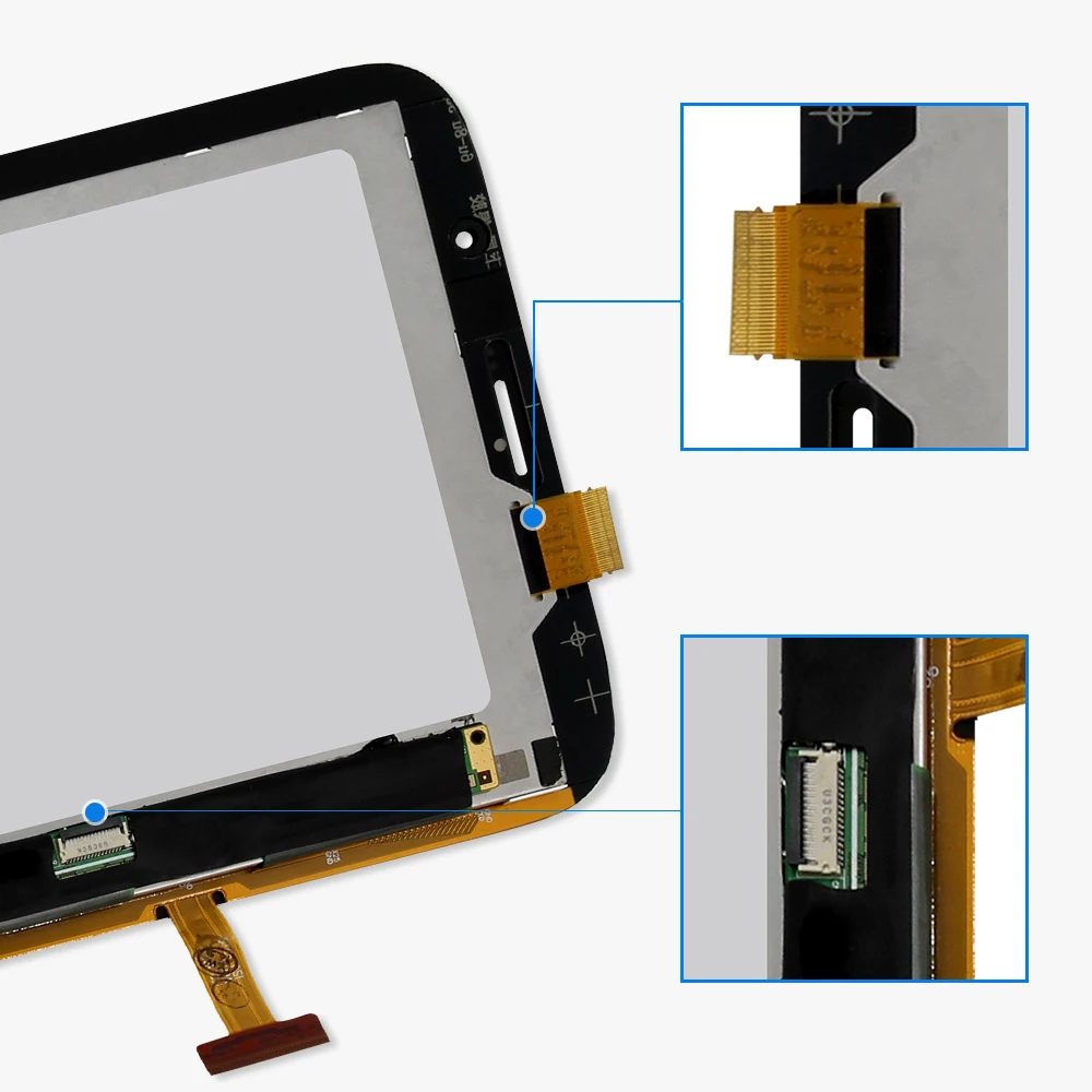 Srjtek 8 &quotдля Samsung Galaxy Note 0 ЖК-дисплей сенсорный экран дигитайзер сенсор планшетный