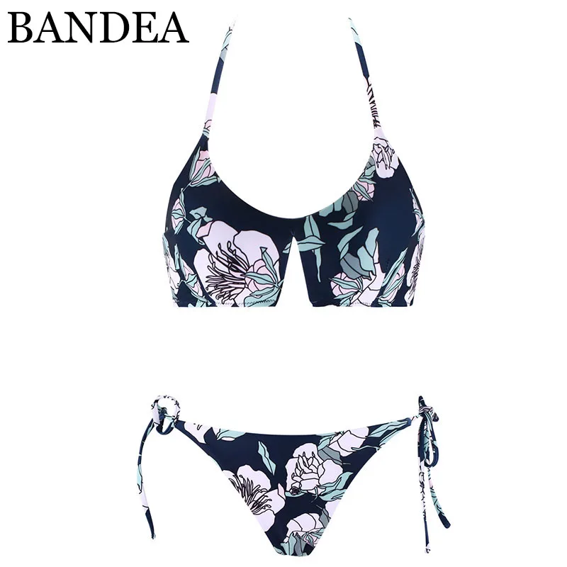

BANDEA Bikini women Sexy Swimwear Beach Thong Bikini Set Micro Biquini Swimsuit Brazilian bikini Maillot De Bain Femme 2019