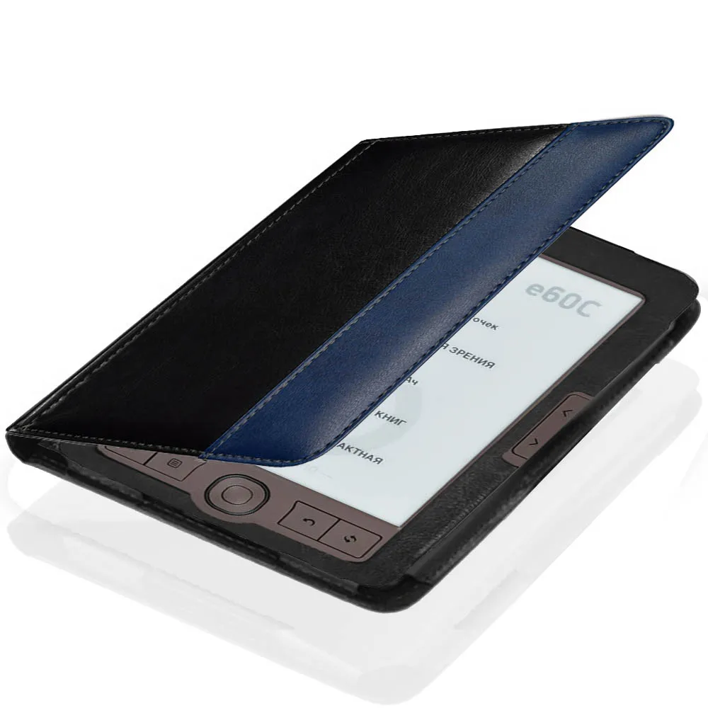 Хороший чехол для Digma E60c ebook 6 дюймов eReader E65 e62b r62b с откидной крышкой дизайн только
