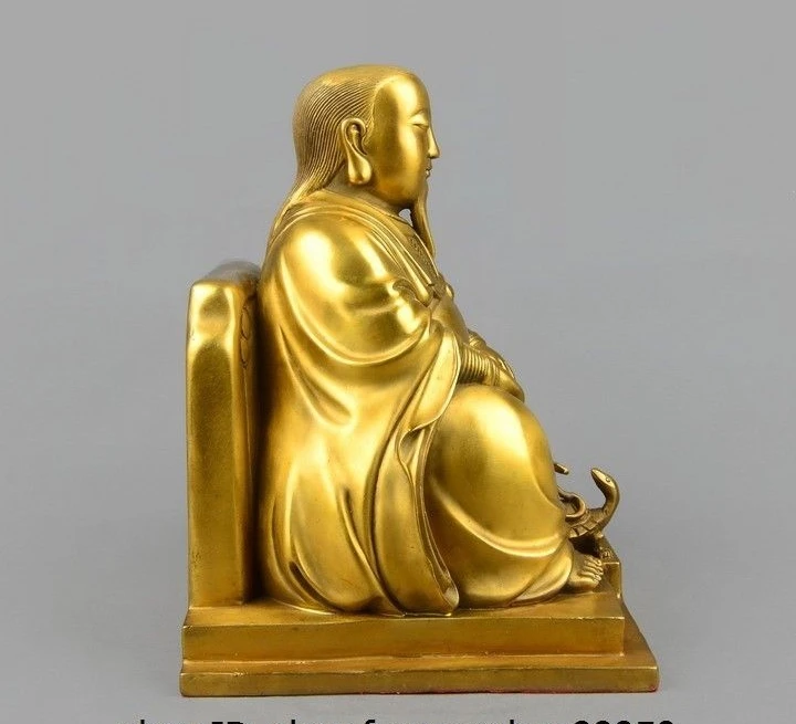 Китайский латунный воин базальтическая змея черепаха XuanTian ZhenWu император Бог