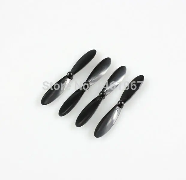 Запчасти для квадрокоптера Hubsan X4 Plus H107C + H107D H107P RC черные и белые лезвия 40 шт./лот |