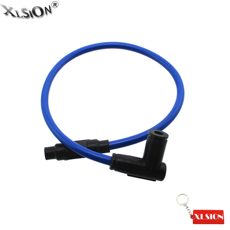 XLSION Aftermarket 8 мм двухъядерный гоночный кабель питания катушка зажигания мотоцикл