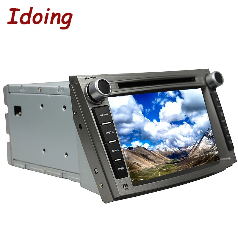 Idoing 7&quotAndroid 8.0 Car DVD 2 Din 8 Core For Subaru Legacy Outback Steering Wheel Control GPS Navigation FHD 1080P Video 4G+32G |