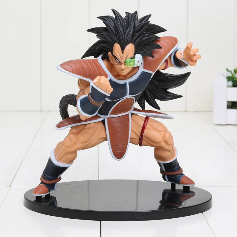 2 шт./компл. 18 см скульптуры Dragon Ball Z Super Saiyan Raditz № 21 наппа Dragon Ball ПВХ Фигурки Модель игрушки куклы - Цвет: Raditz opp bag