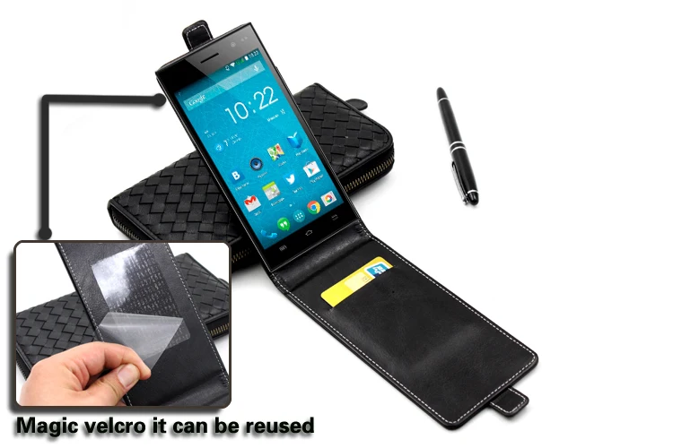 Classic Luxury Advanced Top Flip Colorful Leather Case For Highscreen Zera S Power / 4.5'' Phone Cases Cover With Card Slot |