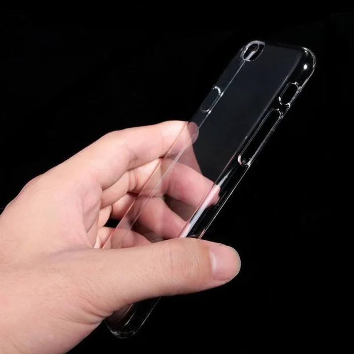 Ультратонкий Прозрачный жесткий пластиковый чехол 0 3 мм для iPhone 6 6s Plus тонкий