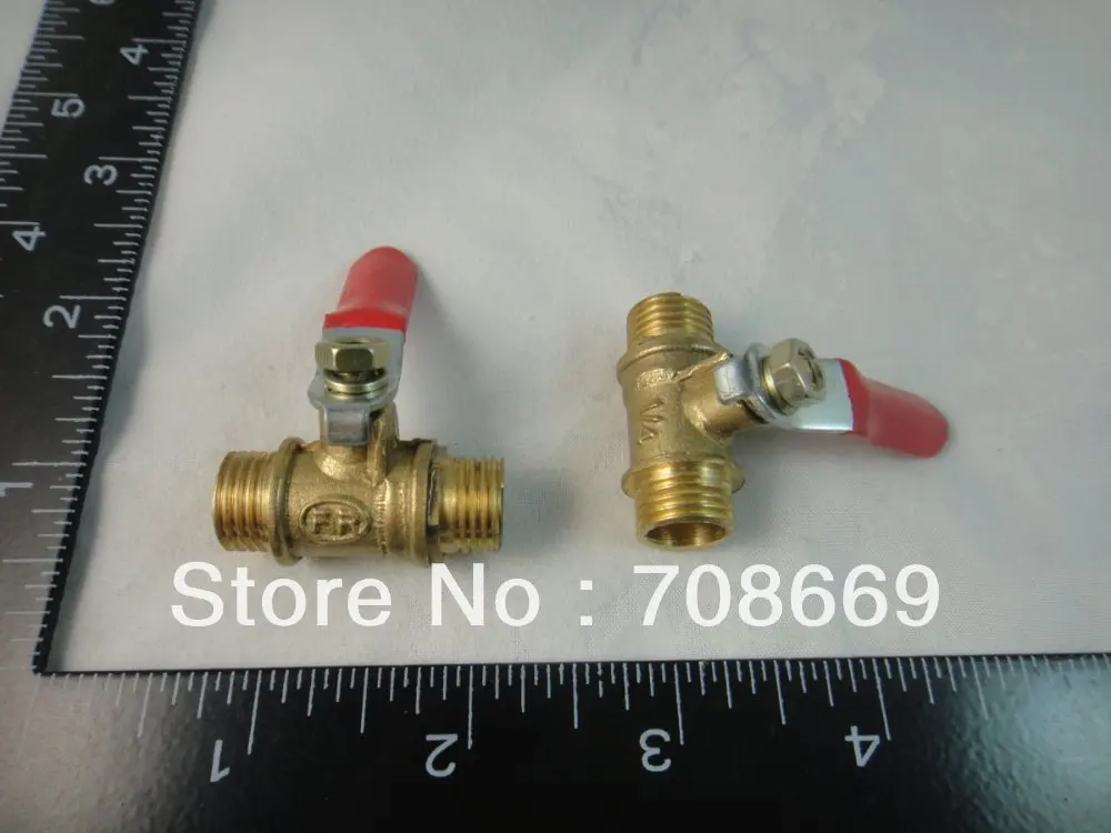 Шаровой кран с наружной резьбой BSP 1/4 дюйма 1 шт.|ball valve|threaded ball valveair valves |