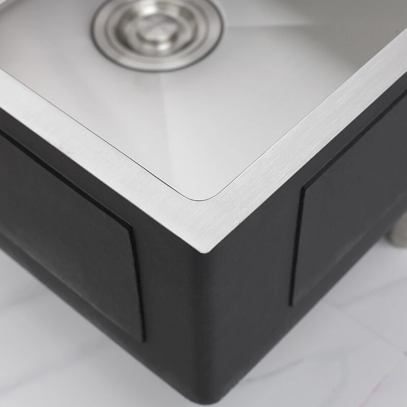 Дикон Кухня раковина deluxe 304 Нержавеющая сталь выше счетчик undermount одной миски