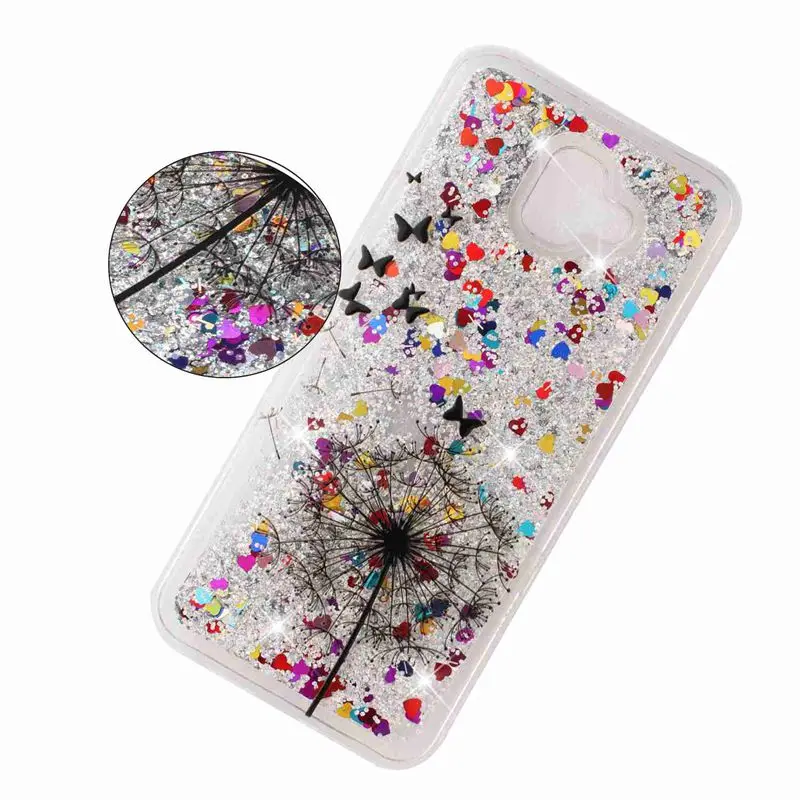 Чехол для телефона Samsung Galaxy J3 J5 J7 2016 2017 J4 J6 плюс защитной оболочки Блестящий песок