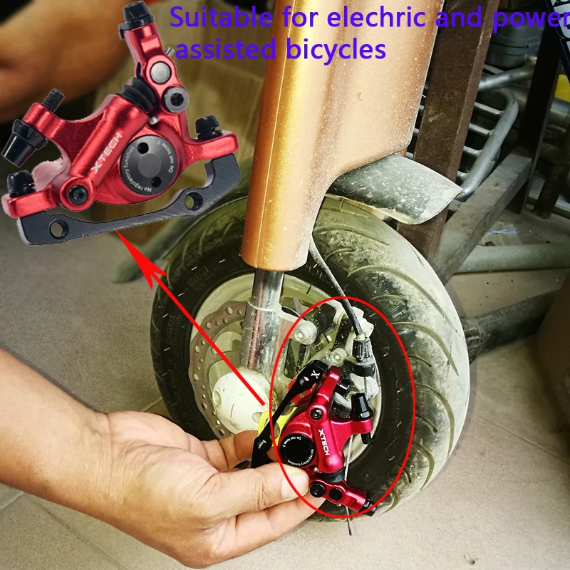 

ZOOM MTB Line Pulling Hydraulic Disc Brake Calipers Front & Rear Mountain bike Road HB-100 disc brake