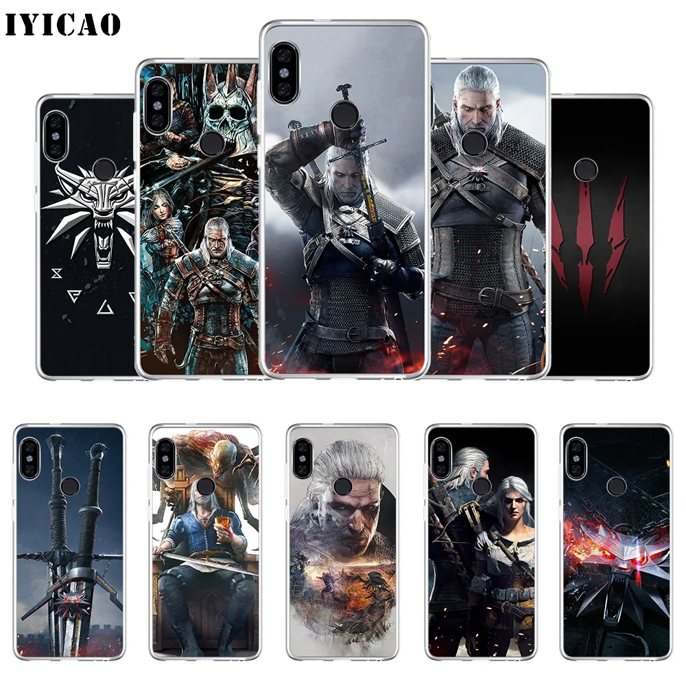 Мягкий силиконовый чехол для телефона IYICAO Witcher 3 game Xiaomi mi 9 8 SE 6 A1 A2 Lite F1 X2S X3 из