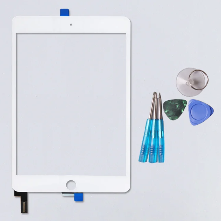 100% Протестировано для iPad mini 4 A1538 A1550 сенсорный экран Стекло Переднее стекло
