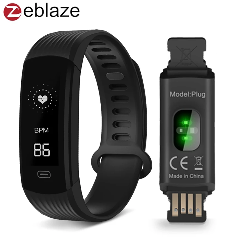 Zeblaze Plug монитор сердечного ритма во время сна в режиме реального времени