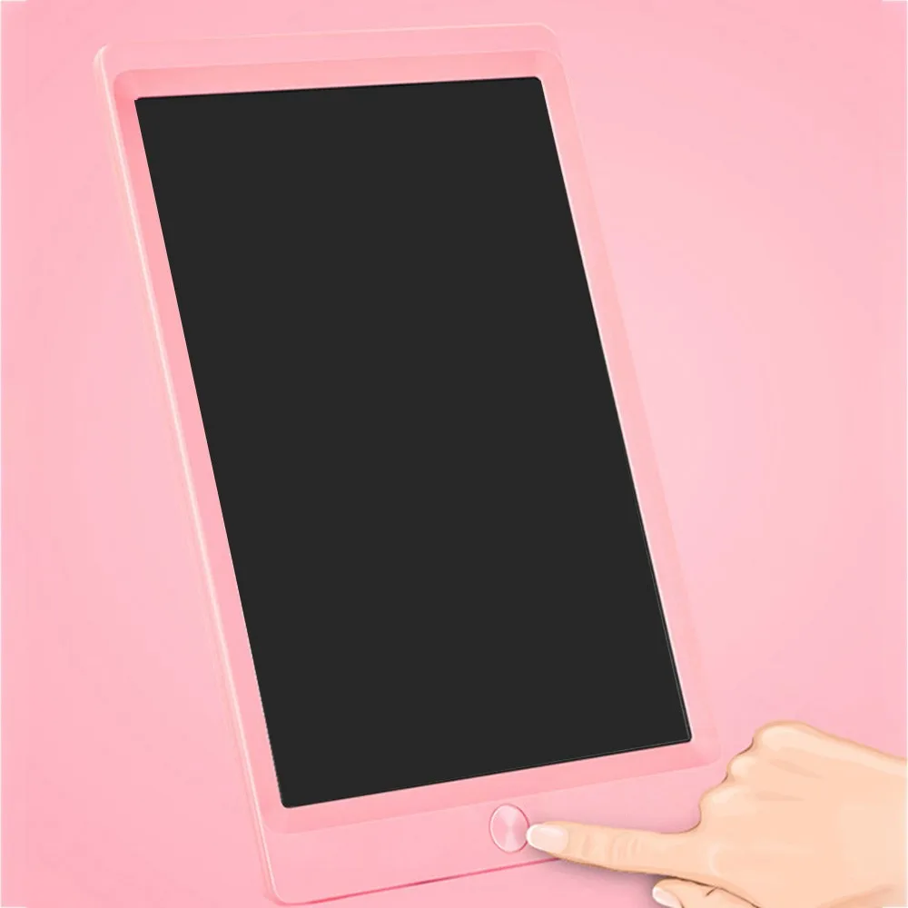 8.5inch pink ЖК-планшет для письма 8,5 ''10'' цифровой чертеж электронный блокнот для рукописного ввода доска для печати сообщений детская письменная доска - Цвет: 8.5inch pink