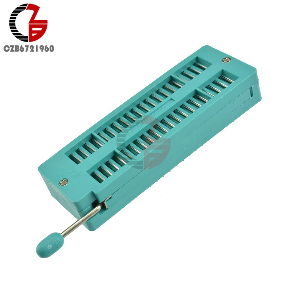 Узкий корпус золотистый Универсальный Zif Test DIP IC 40 Pin 3M Разъем|socket 40|socket universalsocket ic |