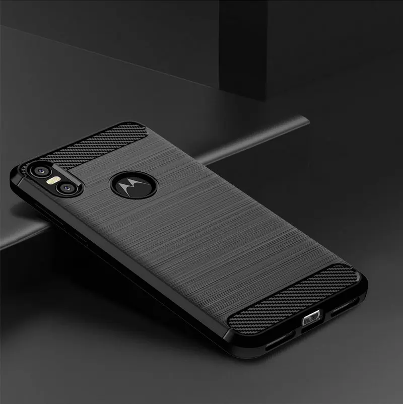 Противоударный чехол для Motorola One P30 Play Moto Power Note армированный задняя