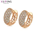 Модные Красочные украшения Xuping, серьги-кольца, популярный дизайн, высокое качество для женщин, милый маленький свежий подарок 98816