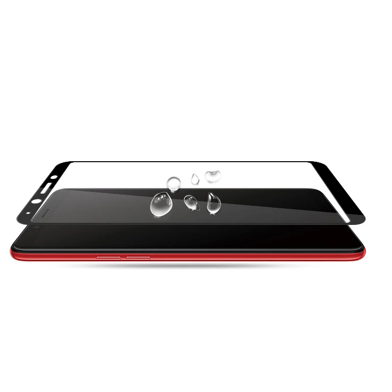 3D закаленное стекло для OPPO Realme 1 полное покрытие 9H Защитная пленка экрана