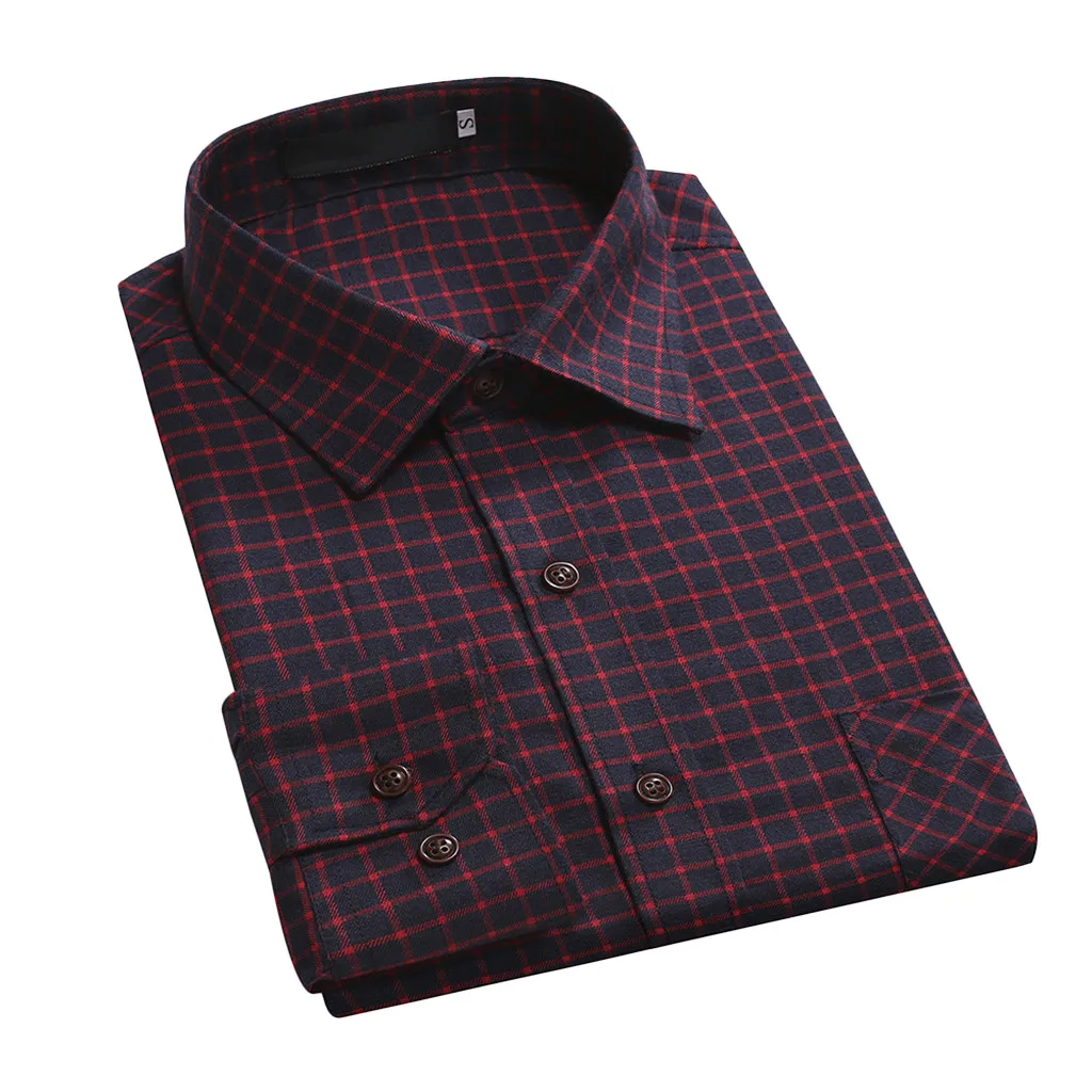 Camisa masculina мужские рубашки мужские повседневные обычные клетчатые Цветочные деловые рубашки с длинными рукавами camisa Топ Блузки мужские рубашки