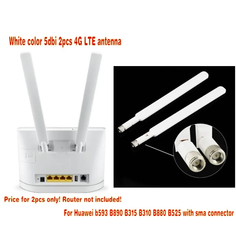 Антенна для маршрутизатора B593 b890 b880 b525 5DBI SMA MALE 4G LTE 1000 пар|lot of|lot lotlot 10 |