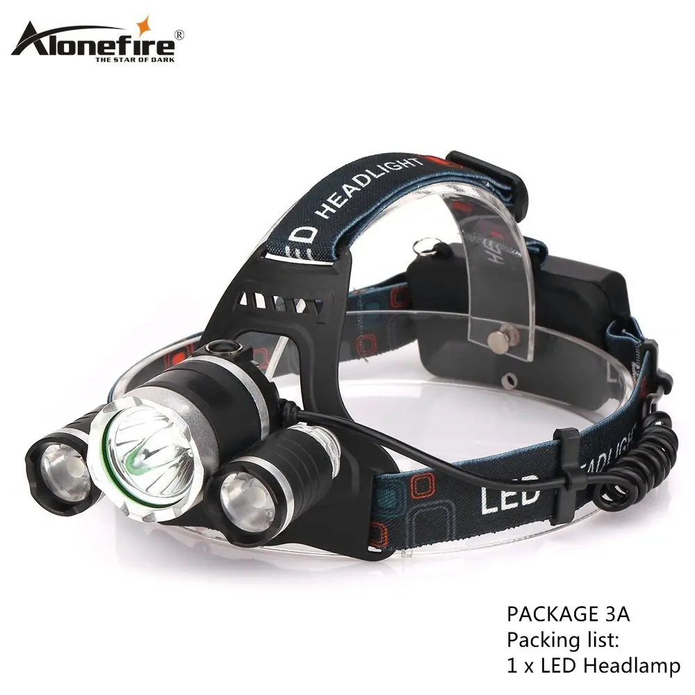 PACKAGE 3A AloneFire HP83 CREE светодиодный налобный фонарь XM L T6 XPE налобный светильник 8000лм светодиодный налобный фонарь походный аварийный светильник для рыбалки наружное оборудование - Испускаемый цвет: PACKAGE 3A