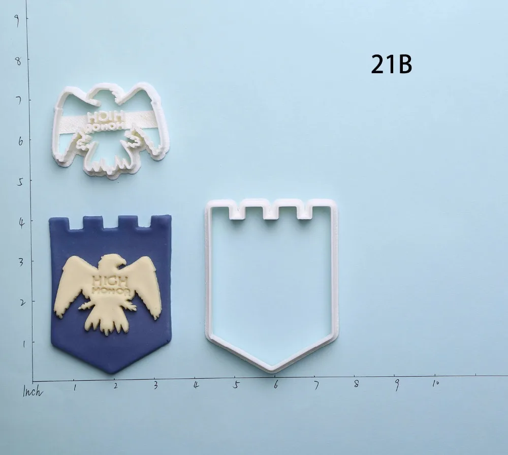 Набор для резки печенья серии Игра престолов выполненный на заказ 3D Печатный