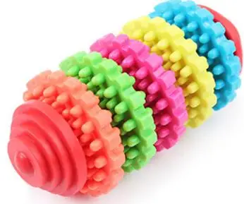 Домашние животные транинг жевательная игрушка для собак игрушка Embossment Spinose Dog Ball TPR резиновые игрушки для домашних животных прочная стойкость к укусу - Цвет: 3