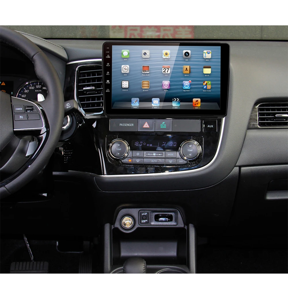 OZGQ Android 7 1 Автомобильный плеер для Mitsubishi Outlander 2012 2018 Экран Авто GPS навигация BT радио