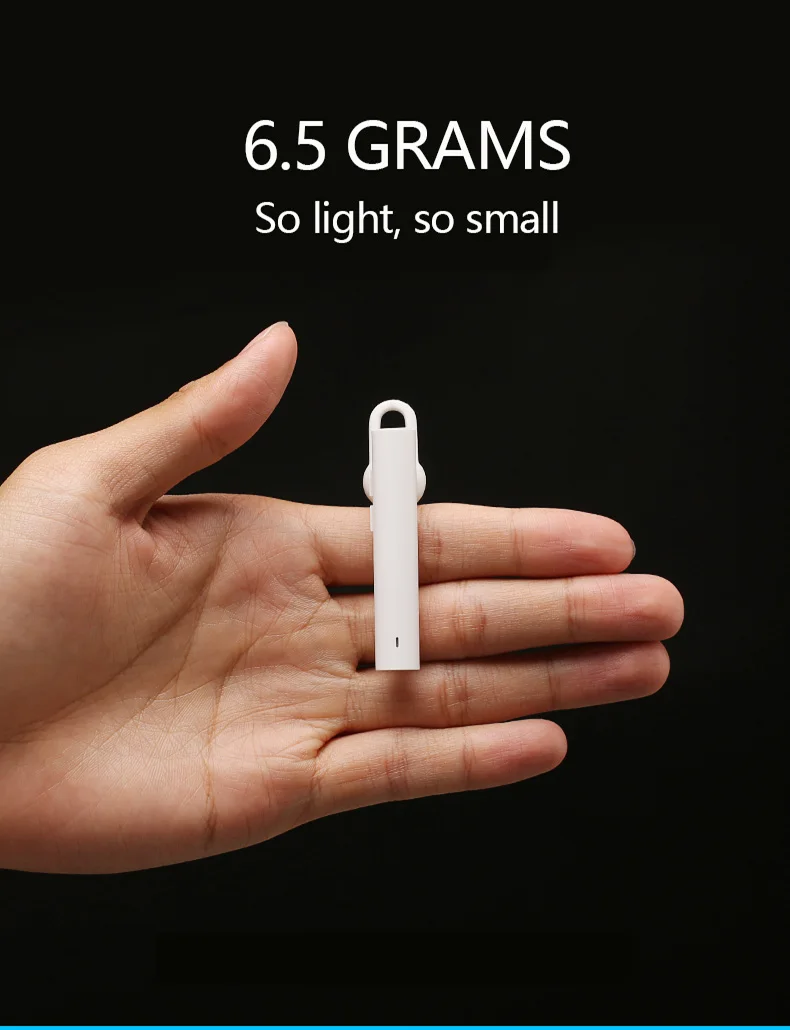 Xiaomi Мини Bluetooth наушники гарнитура Молодежная версия беспроводной моды Chargable drive наушники с зарядным кабелем подарок