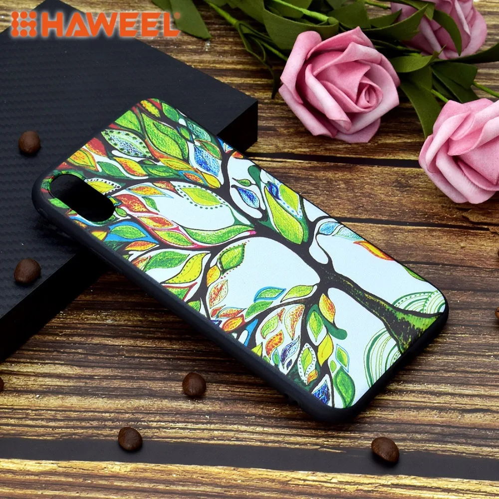 

HAWEEL Painted Soft TPU Protective Case For iPhone XR / XS Max