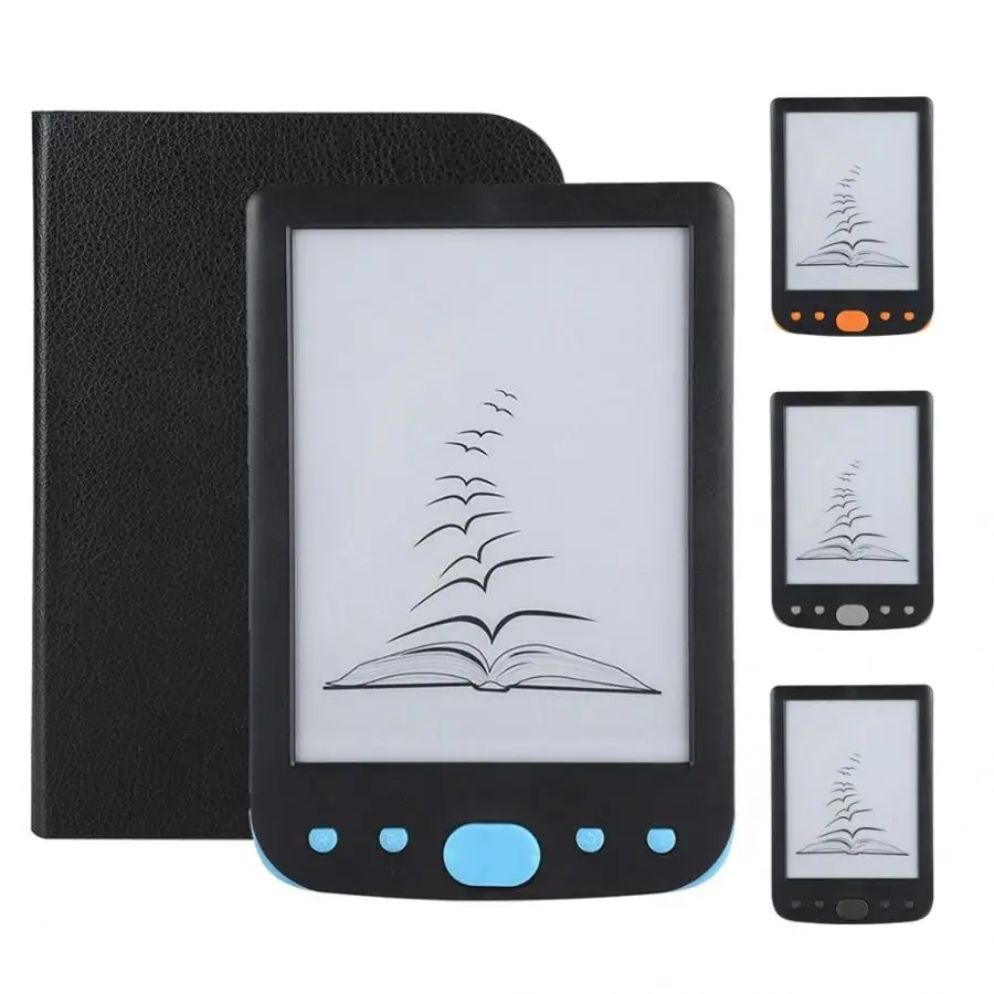 Портативный e-ink BK-6025L портативный 6 дюймов 8G электронная книга ридер поддерживает TF карты экран освещения