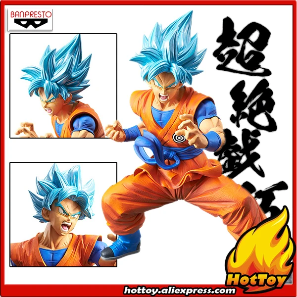 Banpresto Chouzetsu Gikou Vol.1 Коллекционная Фигурка-Сон Гоку Супер Саян Бог СС из "Dragon Ball Super"