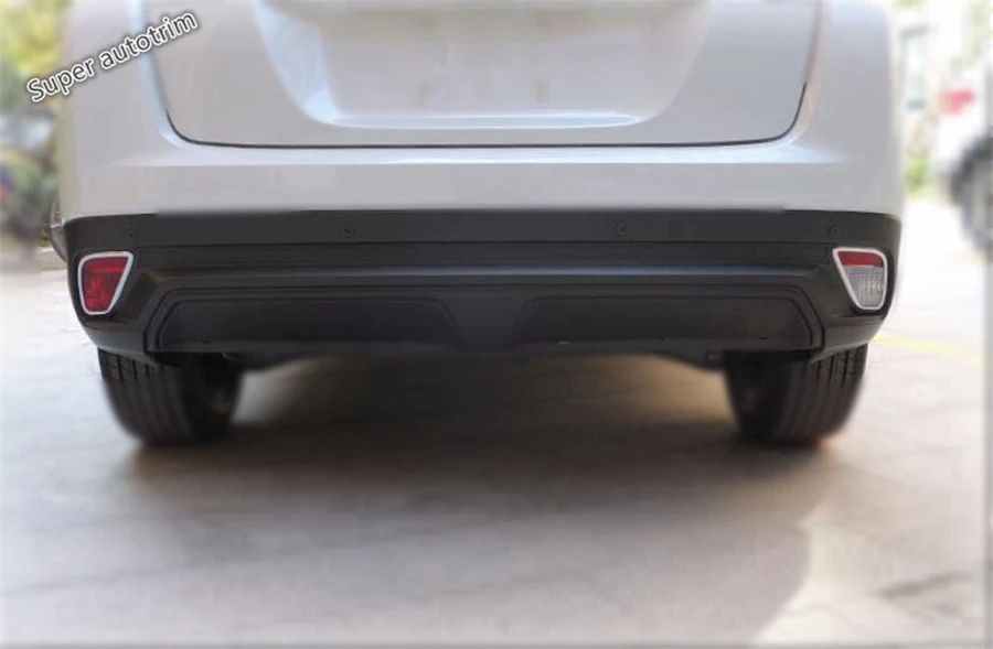 

Lapetus Rear Fog Lights Lamp Frame Cover Accessories Exterior Trim Fit For Mitsubishi Eclipse Cross 2018 - 2021 ABS Chrome
