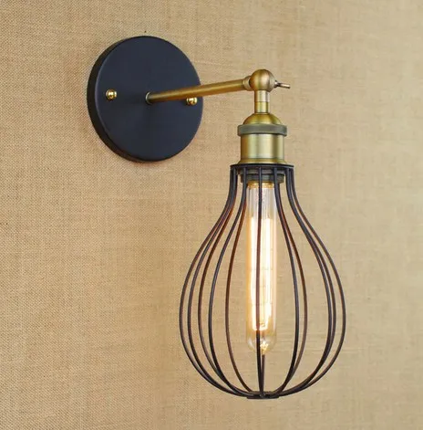 Эдисон Ретро стиль лофт бра винтажные Настенные светильники для дома