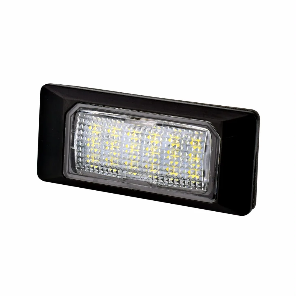 2 шт. светодиодный номерной знак светильник 12V для Volkswagen VW GOLF PASSAT POLO SHARAN TOURAN Тюнинг автомобилей аксессуары