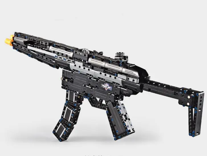 617 шт. строительные блоки Heckler &amp Koch MP5 Submachine для оружия toys | Игрушки и хобби