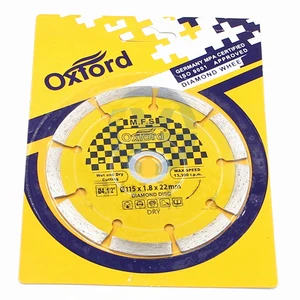 Алмазное лезвие для пилы 115 мм, шлифовальный станок для резки мрамора, бетона, плитки, гранита