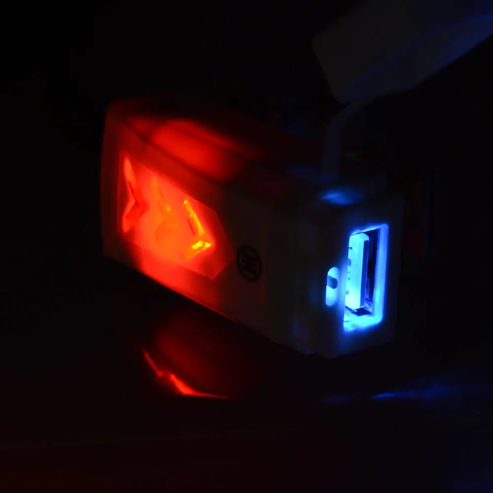 5V 2.1A водонепроницаемый USB зарядное устройство гнездо адаптера Питание DC 12-24 V